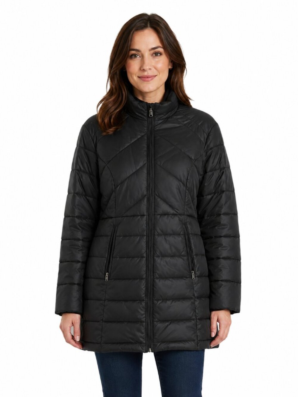 Gotcha Glacier Black Lightweight Down Puffer Jacket | Size XL